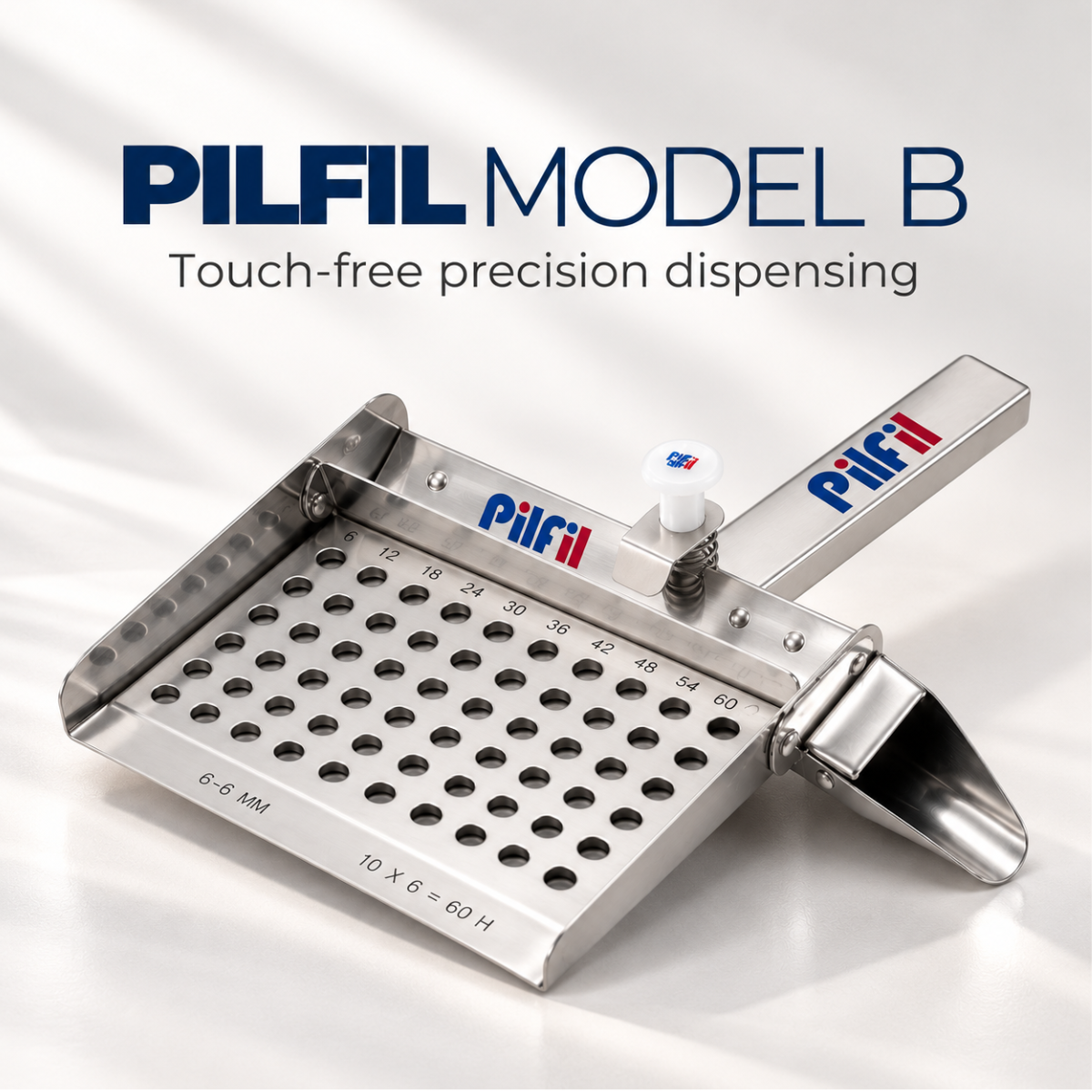 PILFIL B globule counting and dispensing system